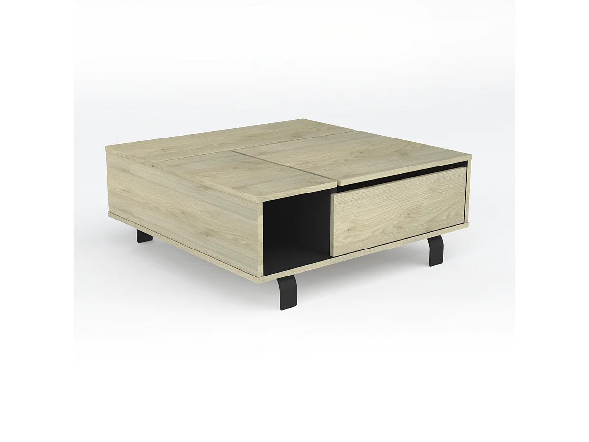 Table basse plateau relevable RUSH - Fabrication Française