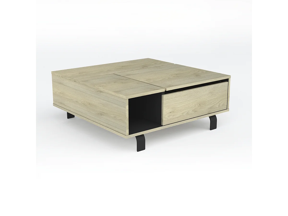 Table basse plateau relevable RUSH - Fabrication Française