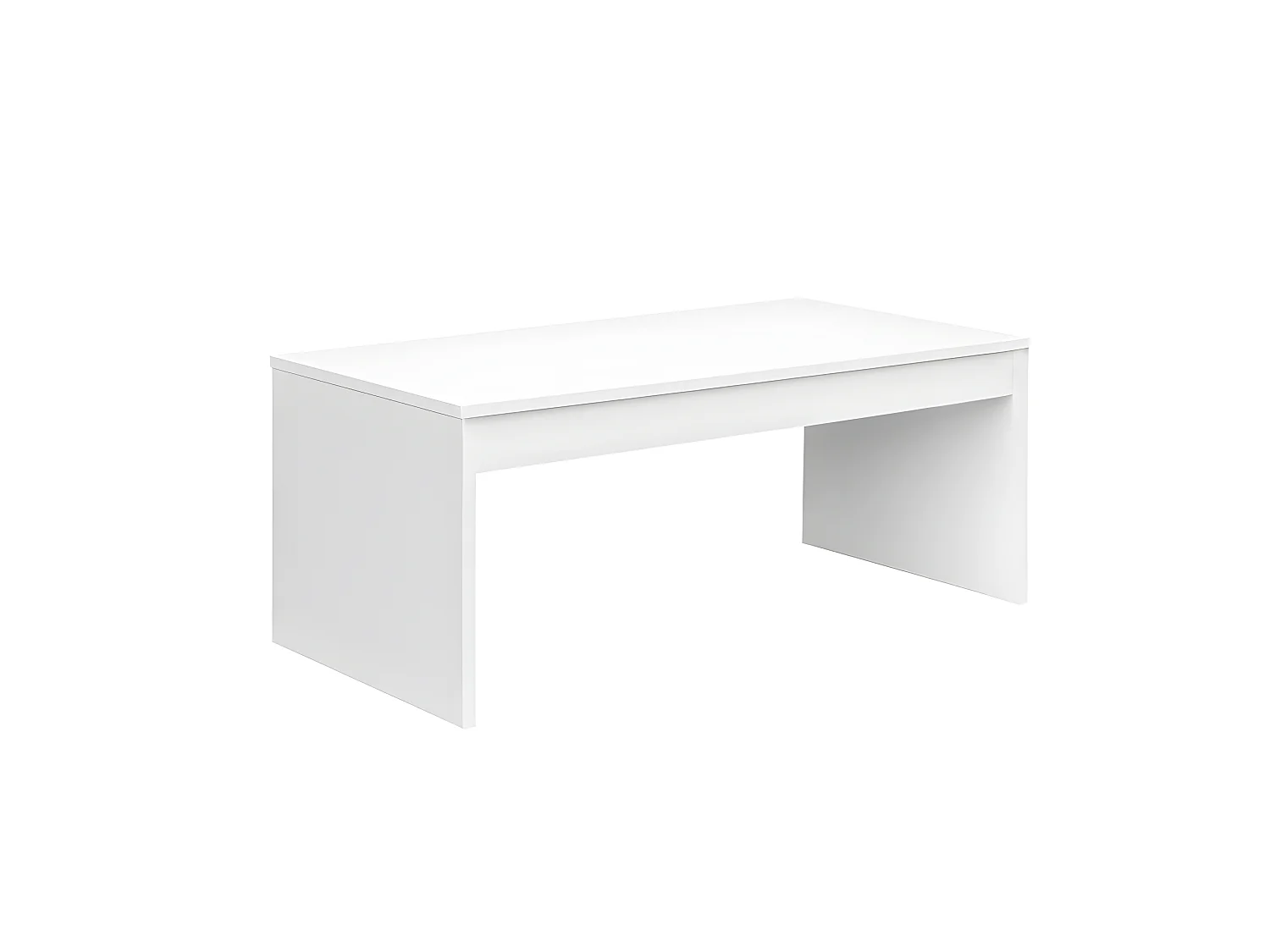 Table basse à plateau relevable L102 x H43/54 cm