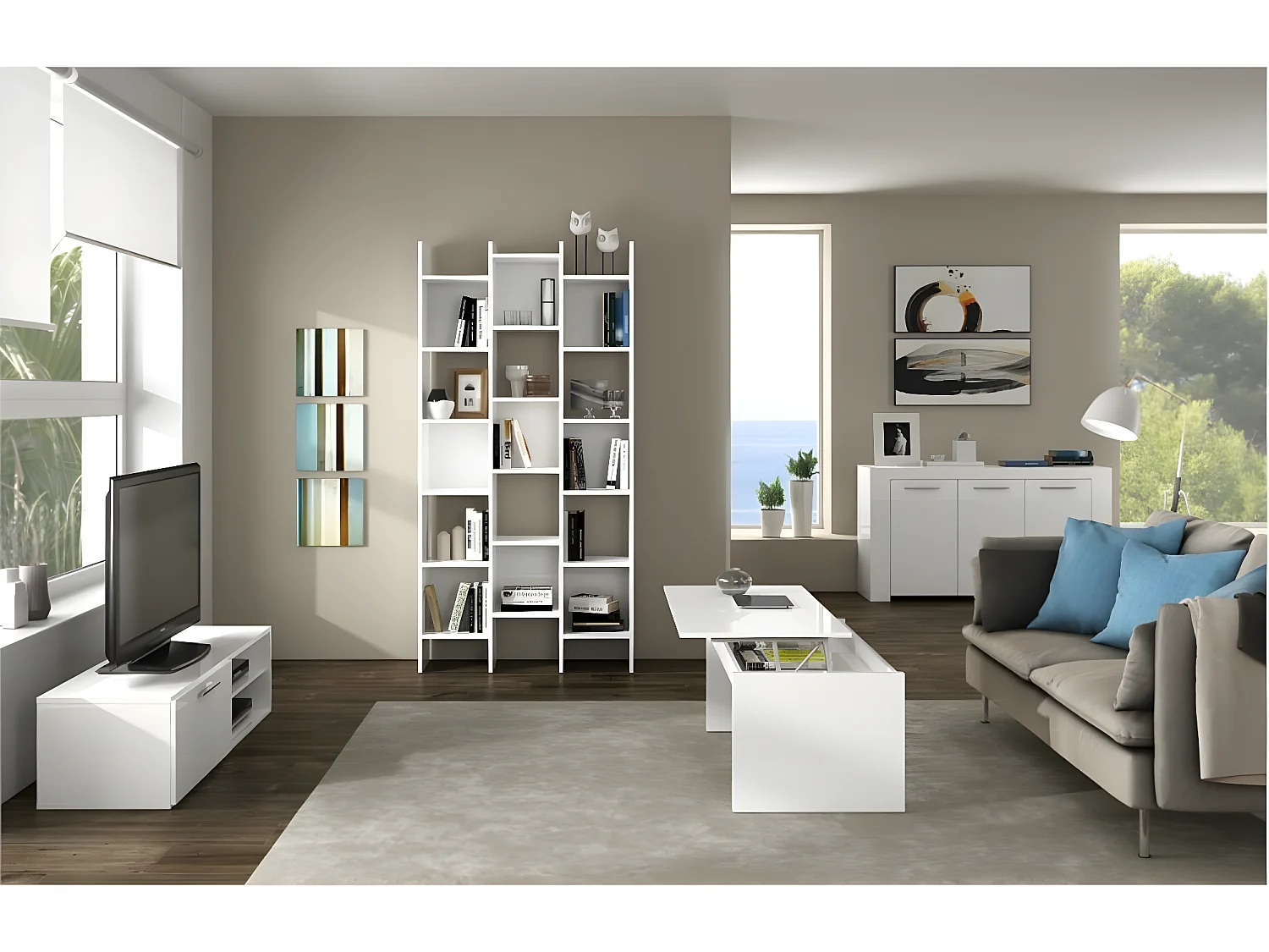 Mesa de centro elevable Attuale