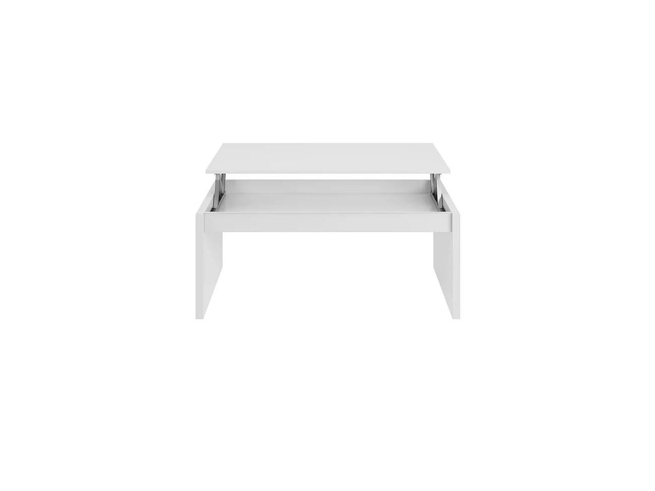 Mesa de centro Zenit elevável Blanco