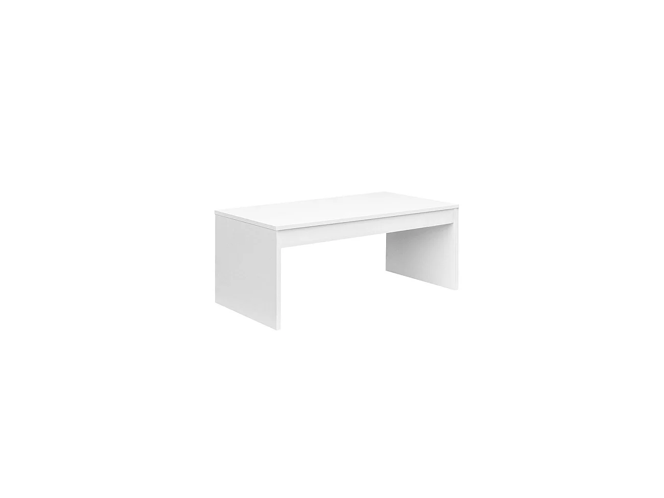 Mesa de centro Zenit elevável Blanco