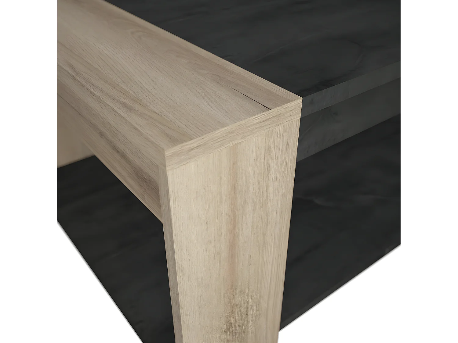 Table Basse avec 2 Plateaux L109 cm - Sheffield