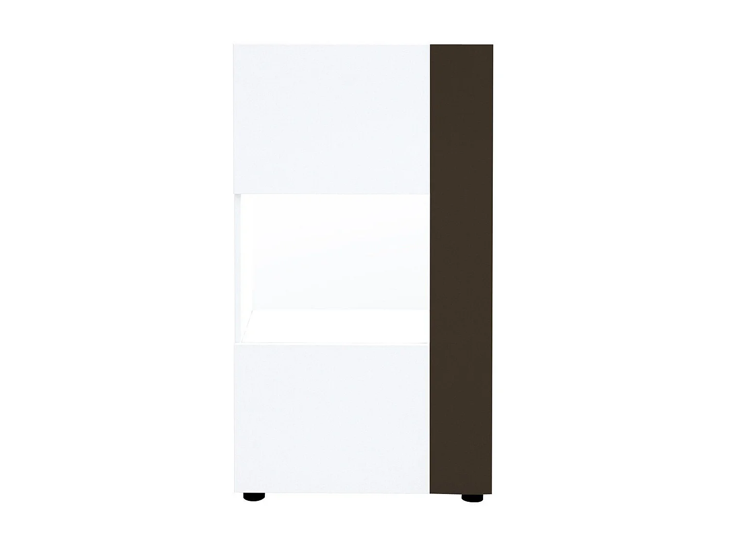 Bibliothèque 2 portes 1 niche Karat - Fabrication Française