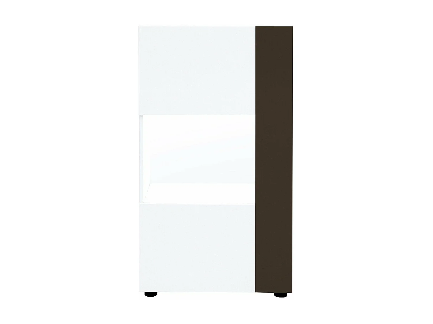 Bibliothèque 2 portes 1 niche Karat - Fabrication Française