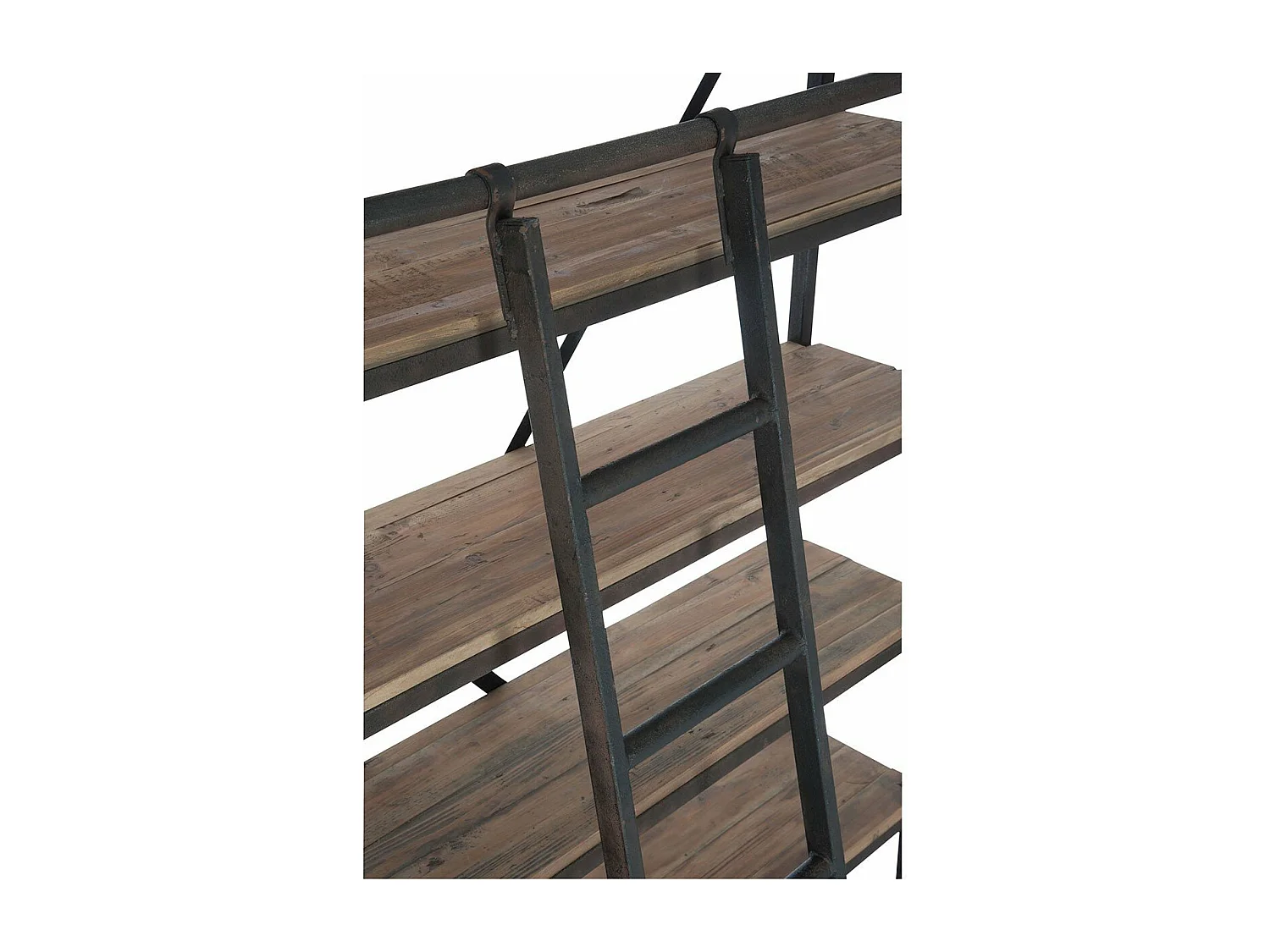 Etagère style industriel 5 niveaux à échelle