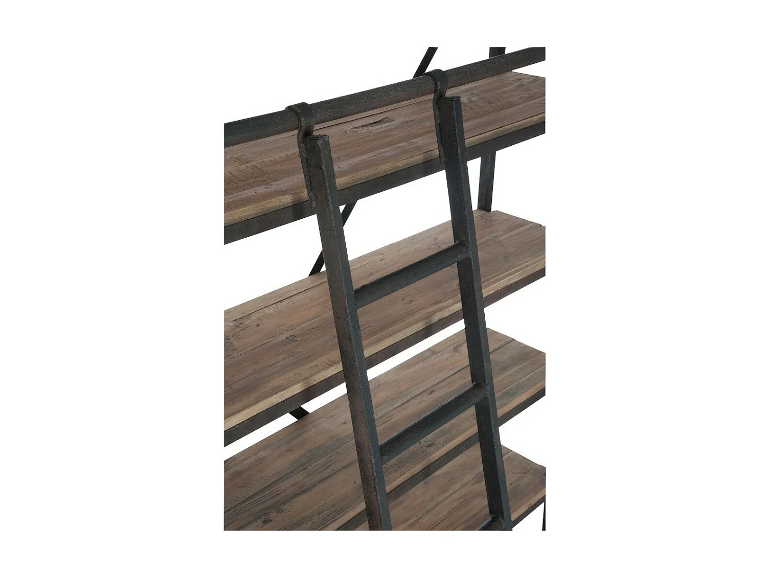 Etagère style industriel 5 niveaux à échelle