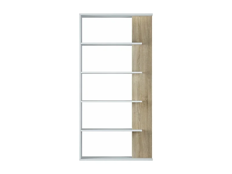 Bücherregal Raumteiler 4 Böden Alida - H180 cm