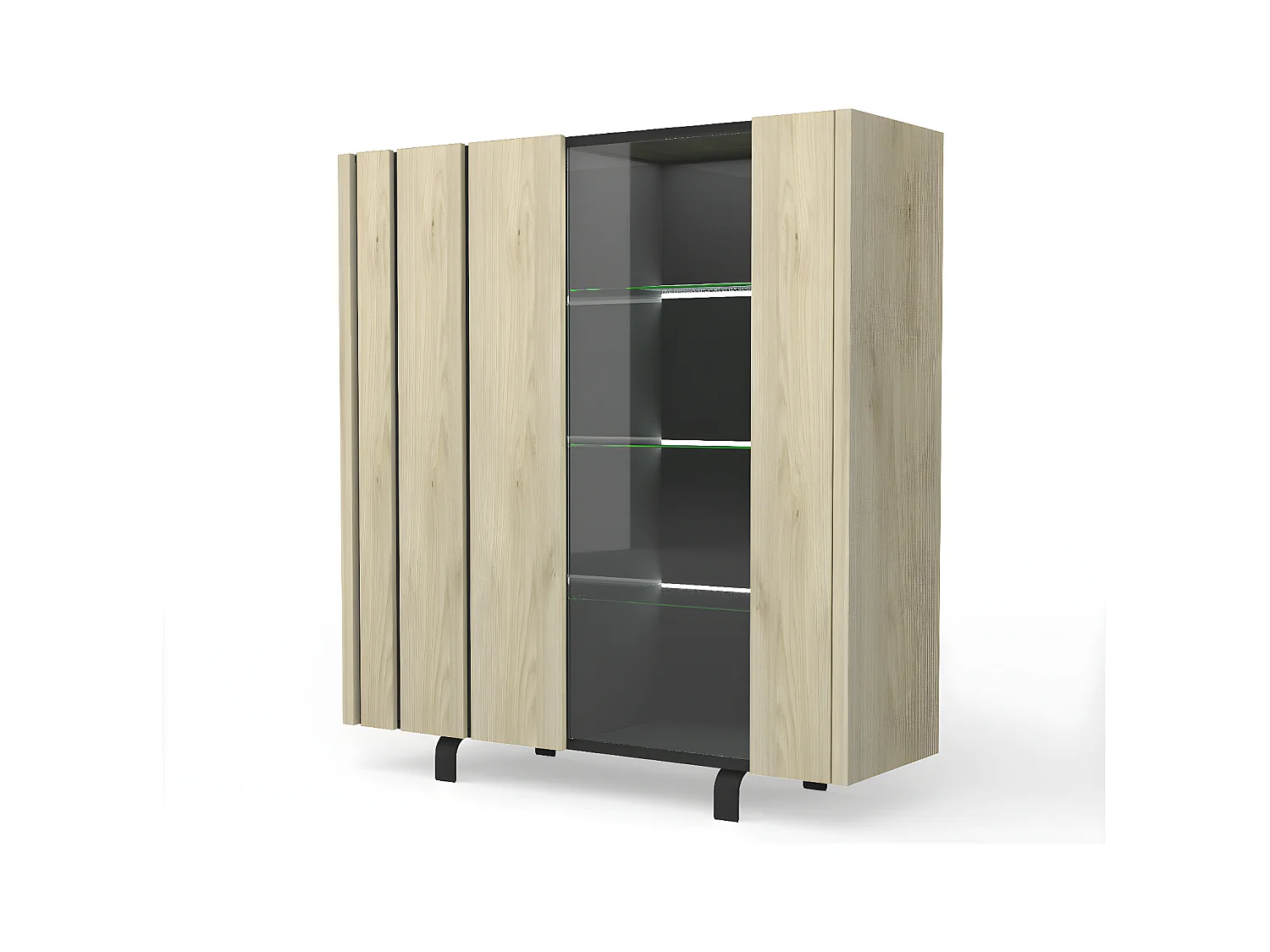 Vaisselier 2 porte RUSH - Fabbricazione Francese