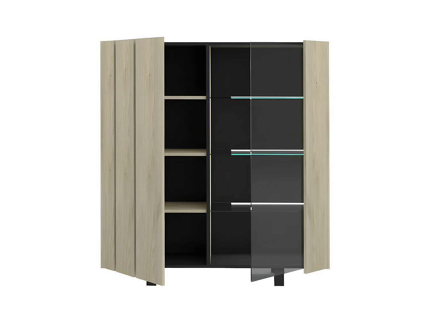 Vaisselier 2 porte RUSH - Fabbricazione Francese