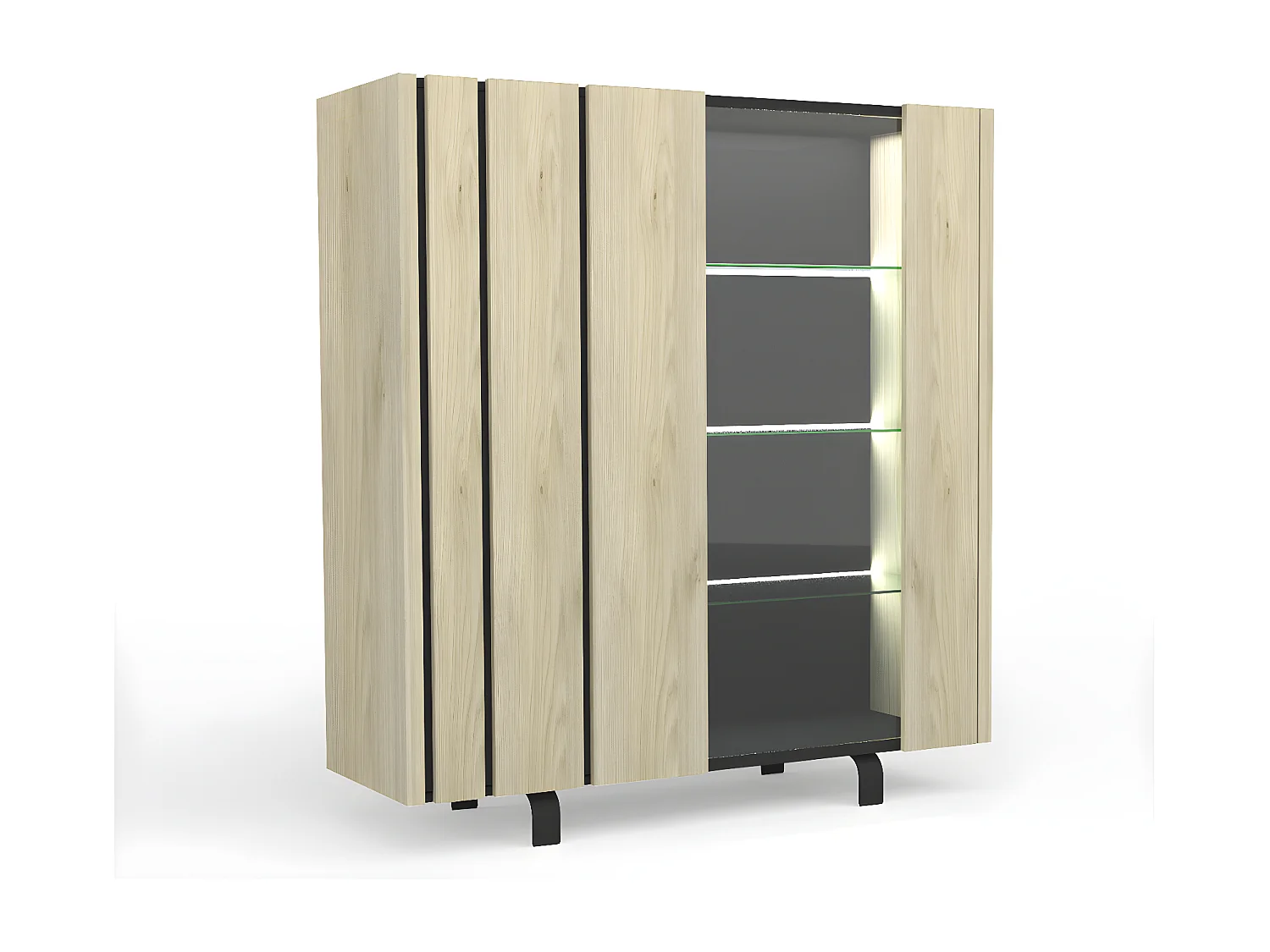 Vaisselier 2 portes RUSH - Fabrication Française