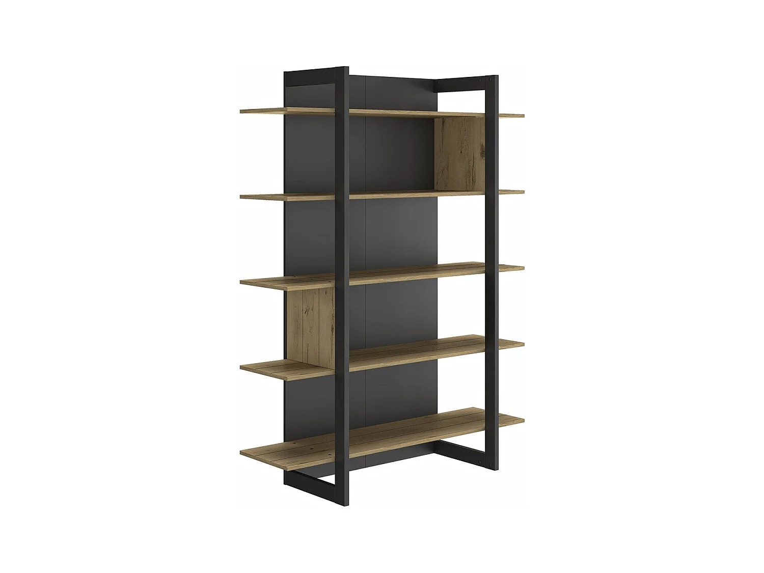 Biblioteca Industrial 5 Estantes L136 cm - Russel