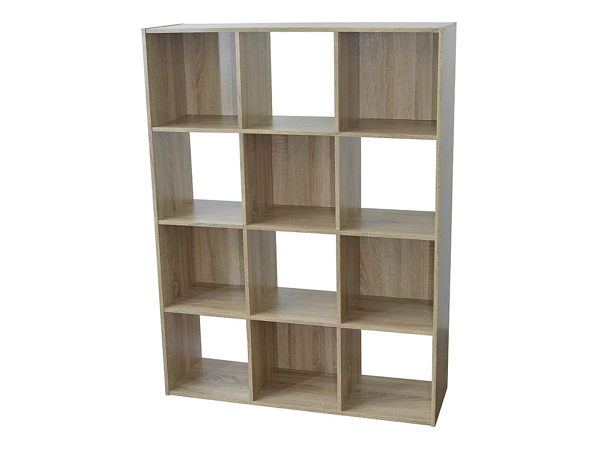 Etagère de Rangement 12 Cases  L93 cm - COMPO
