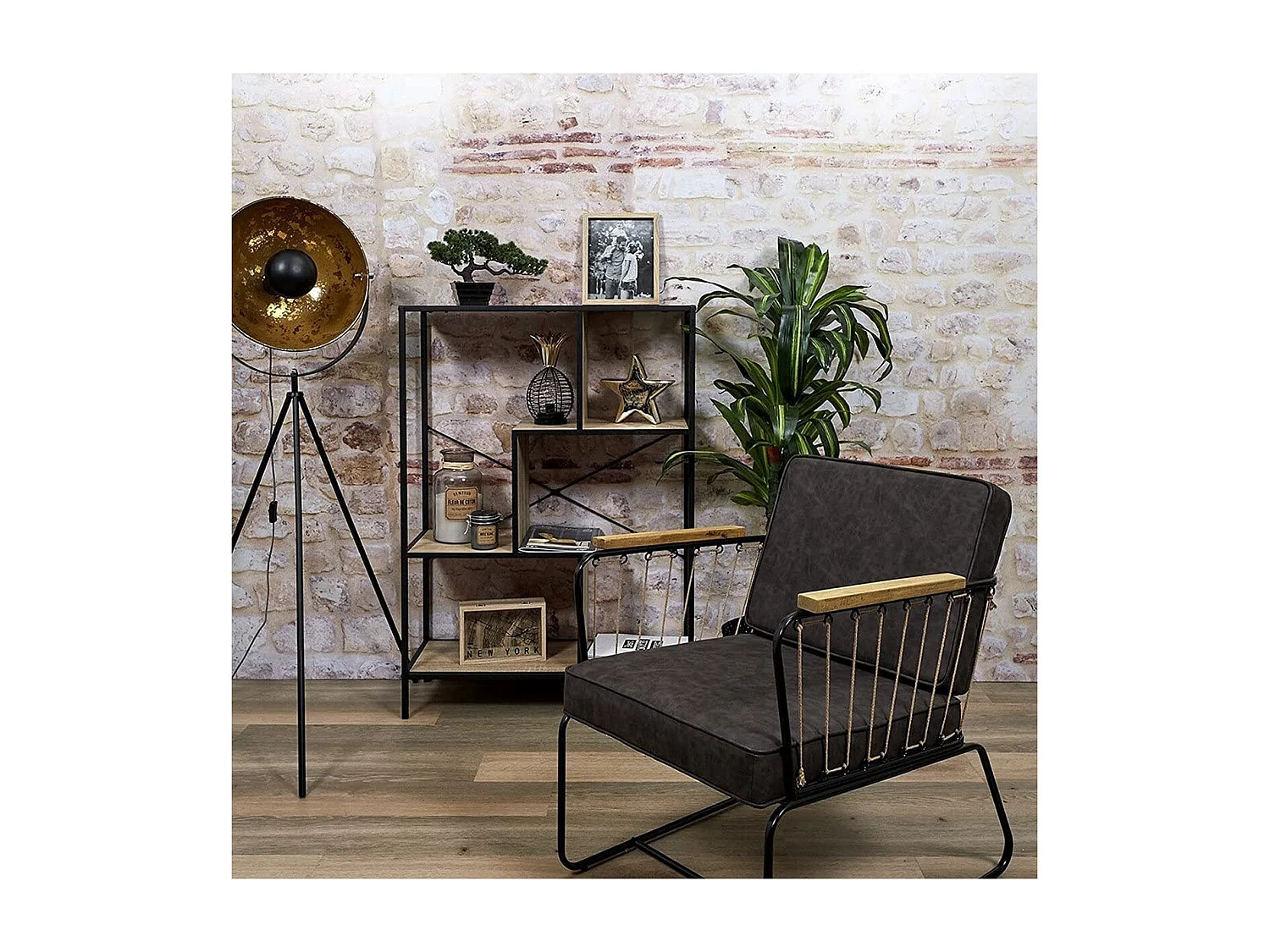 Etagère multi-compartiments H113 cm - EDISON