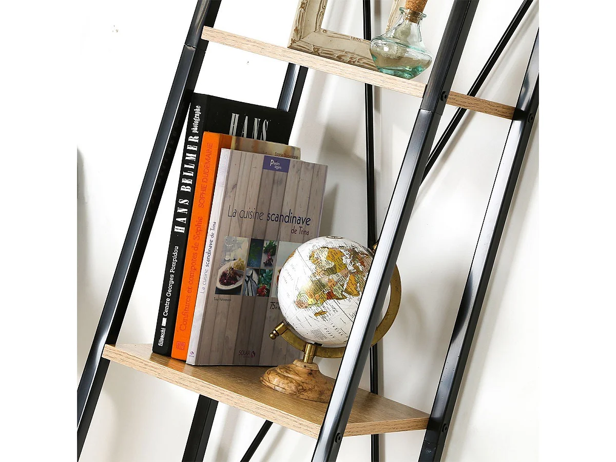 Étagère Colonne 4 niveaux H148 cm - LEXIE