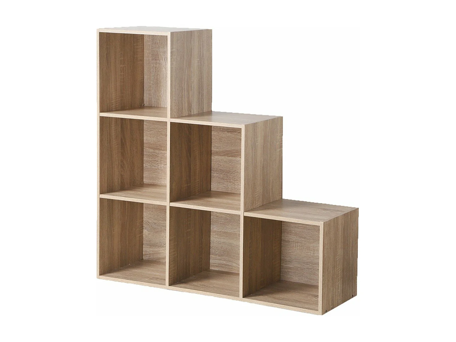 Meuble 6 Cases en Escalier