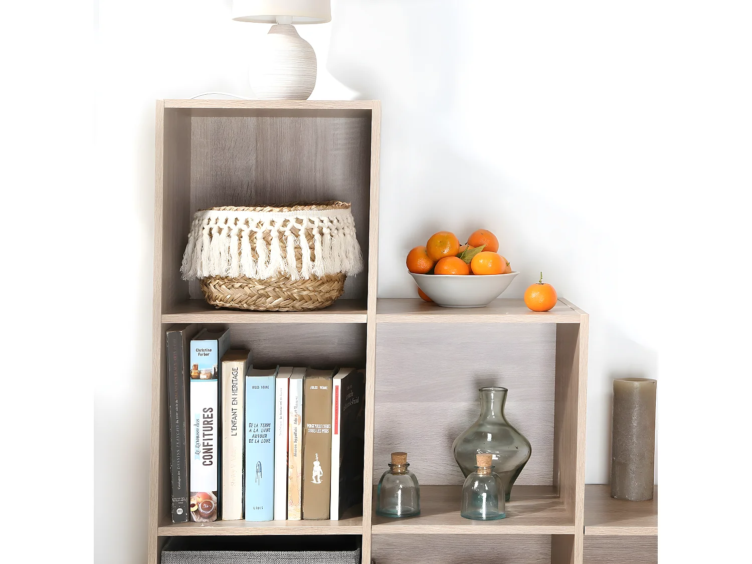 Meuble 6 Cases en Escalier