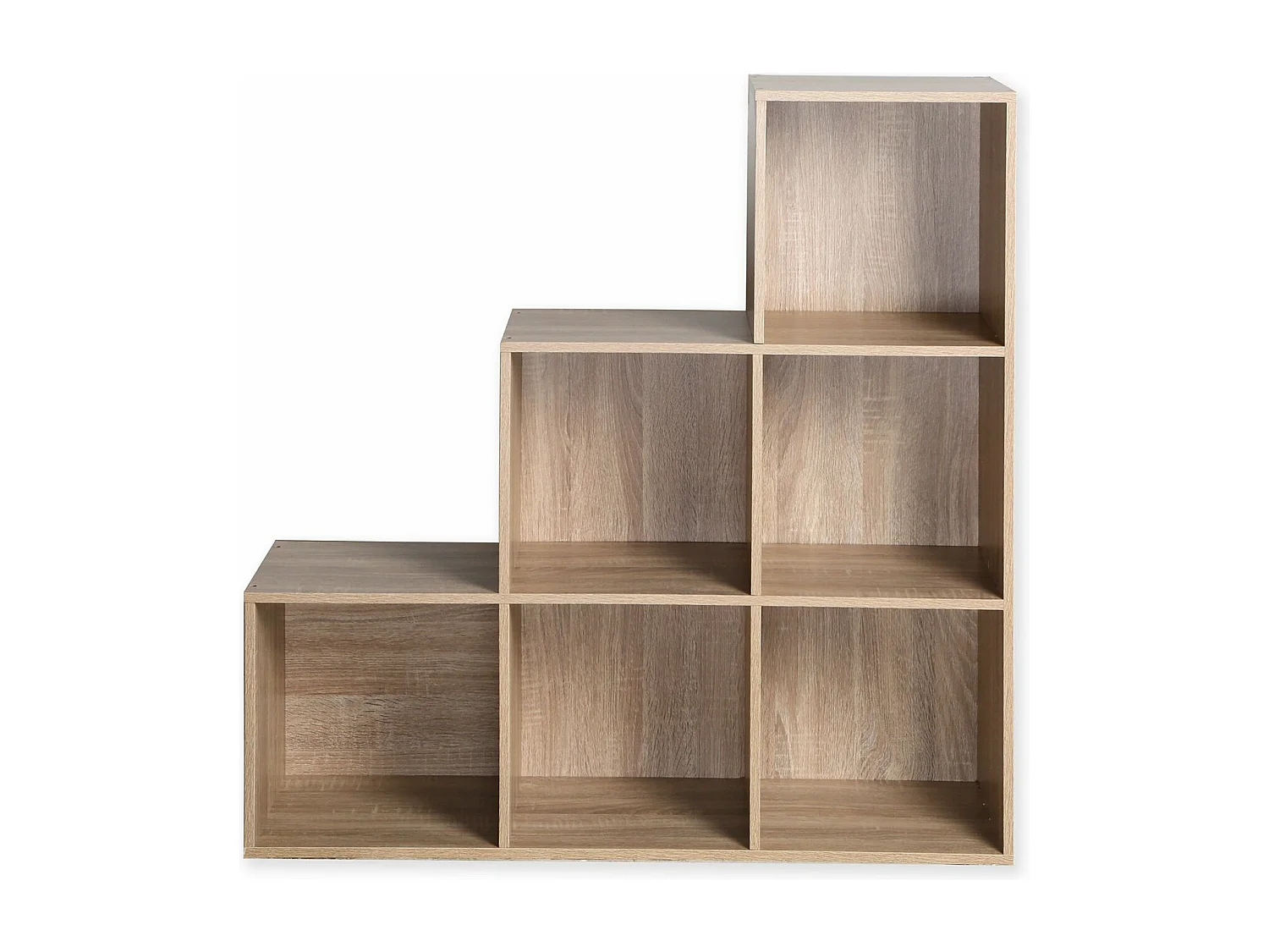 Meuble 6 Cases en Escalier