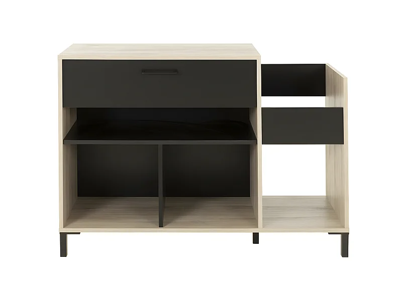 Mueble de almacenaje vinilos Chicago - Fabricación francesa