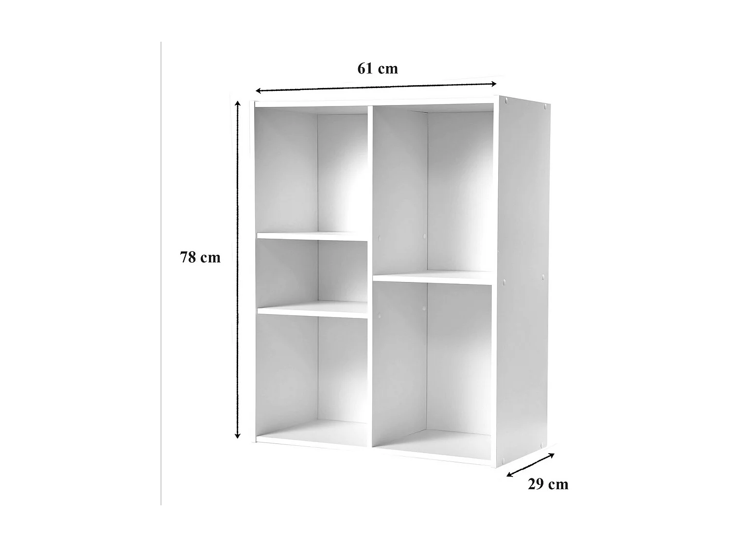 Etagère de rangement 5 cases