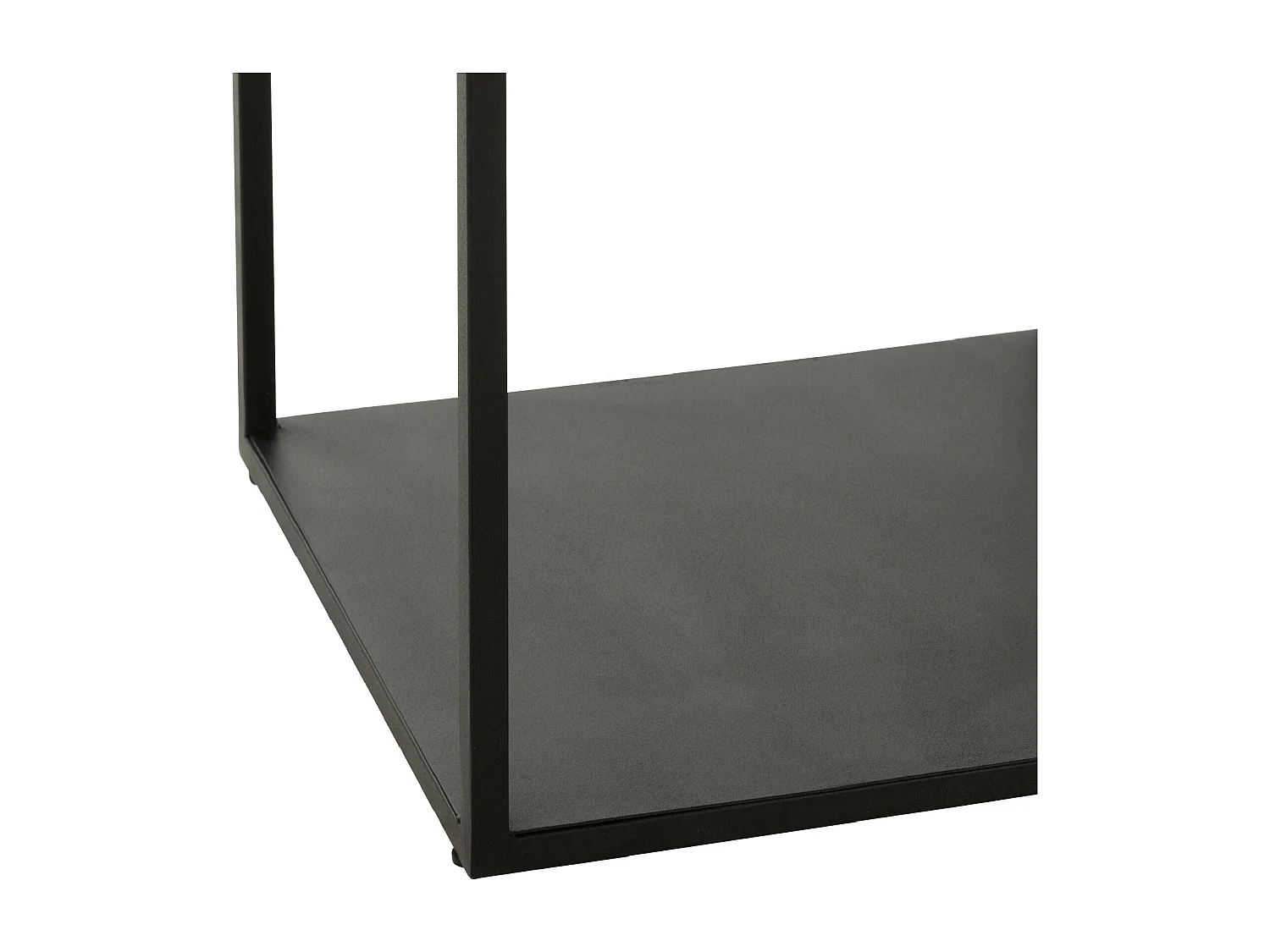 Étagère 6 niveaux métal noir H180,5 cm