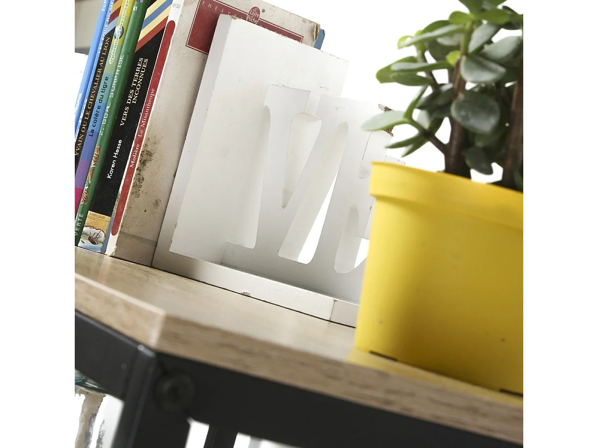 Boekenkast met legplanken 6 niveaus H160 cm