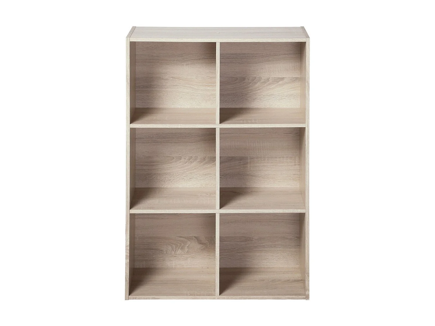 Regal mit 6 Fächern - H91,5 x L61,5 cm