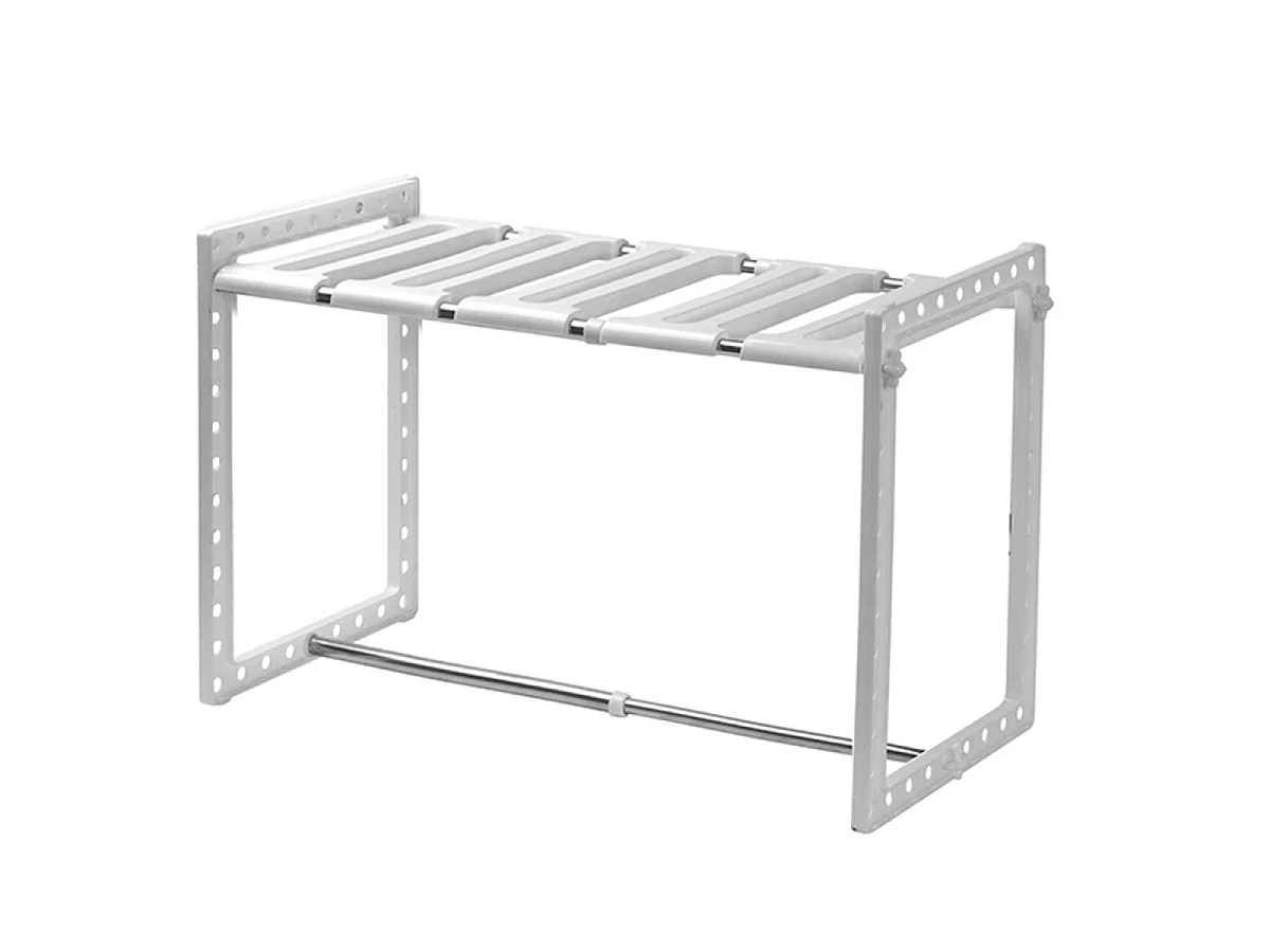 Étagère 1 niveau sous évier extensible L38/65 cm