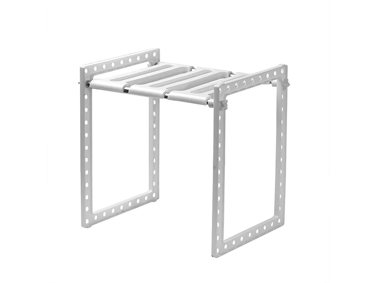 Étagère 1 niveau sous évier extensible L38/65 cm