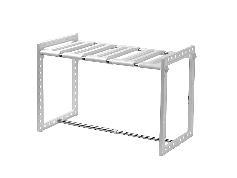 Scaffale 1 livello sotto lavello estensibile L38/65 cm