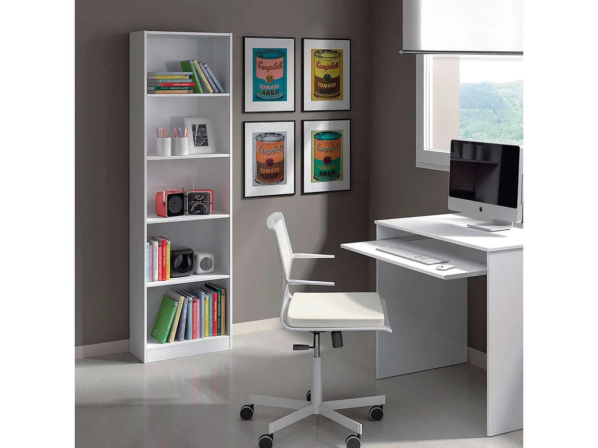 Etagère 5 niveaux - L52 x H180 cm