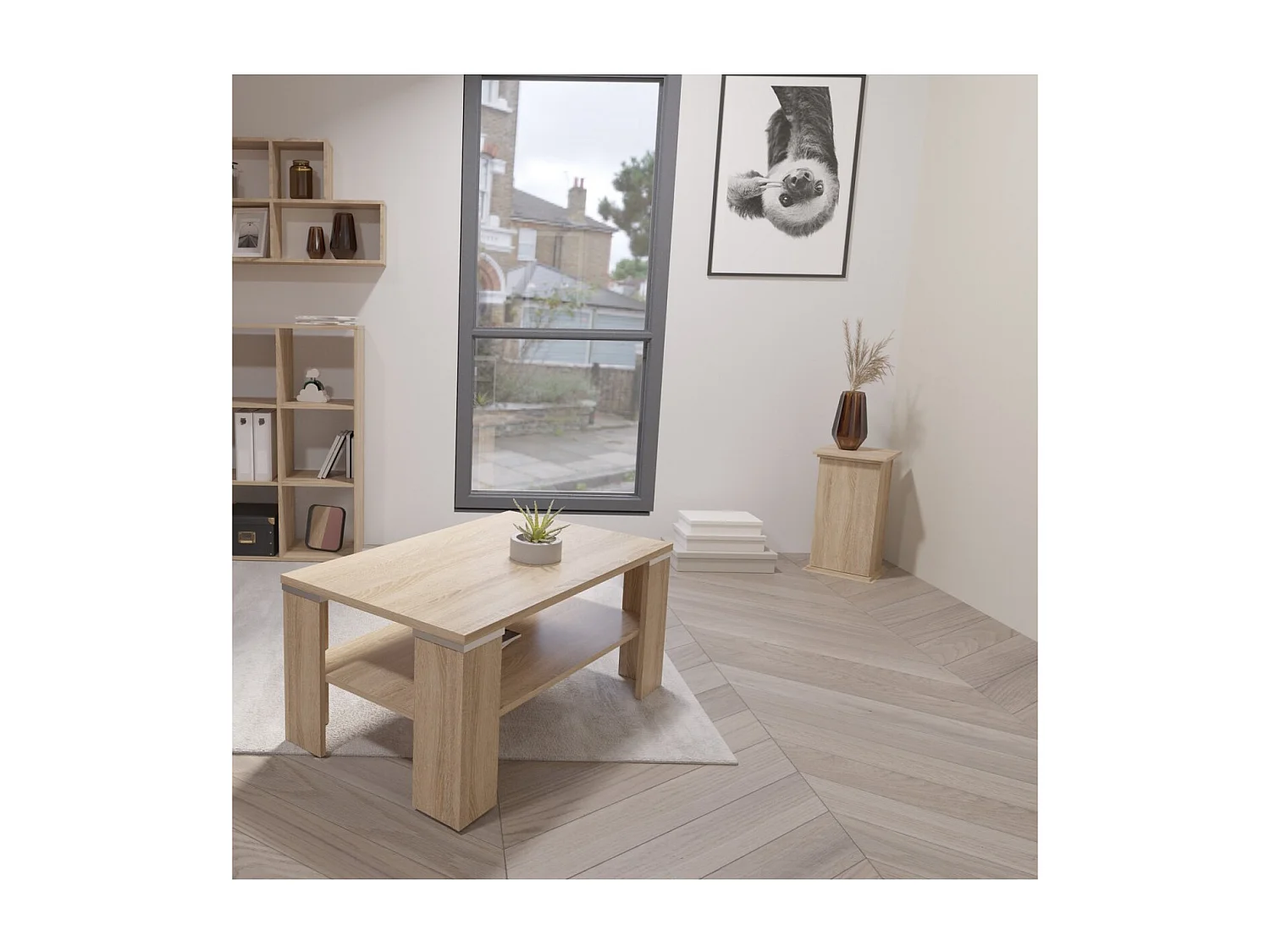 Colonne de Rangement 1 Porte H57,4 cm - Essex