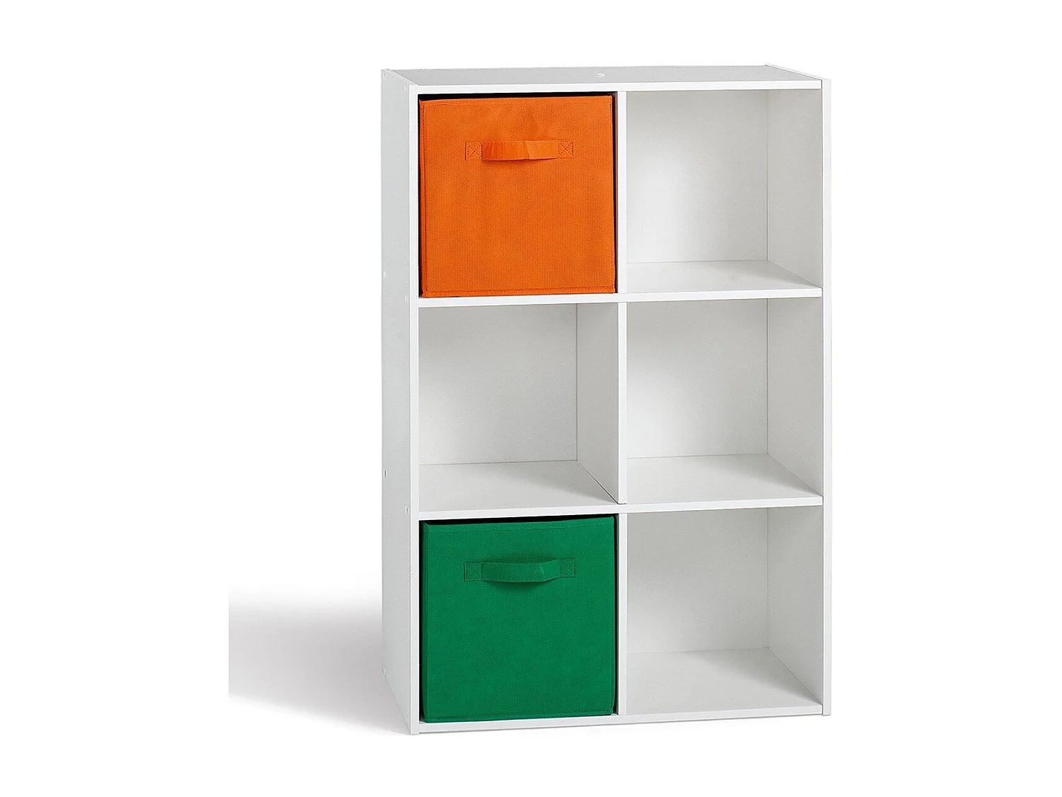 Étagère de rangement 6 cases - H91,5 x L61,5 cm