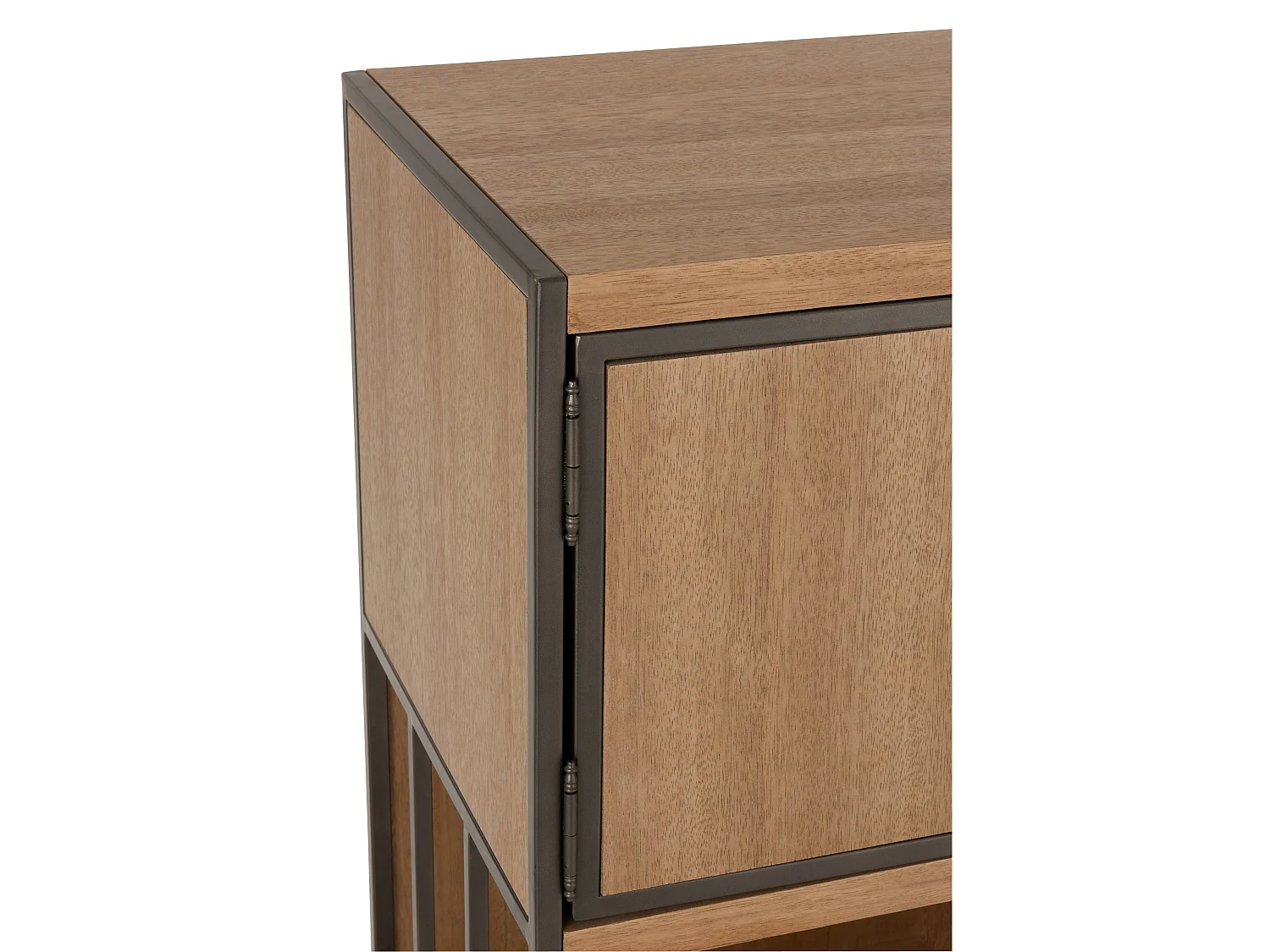 Etagère 3 niveaux - 2 tiroirs et 2 portes