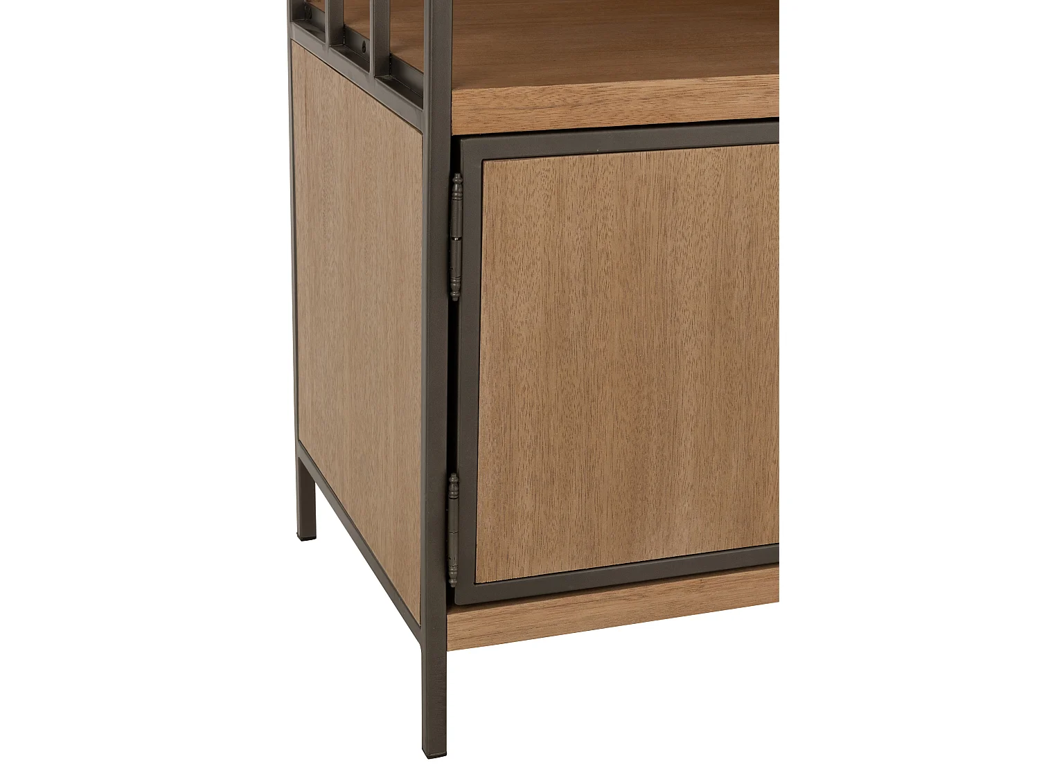 Etagère 3 niveaux - 2 tiroirs et 2 portes