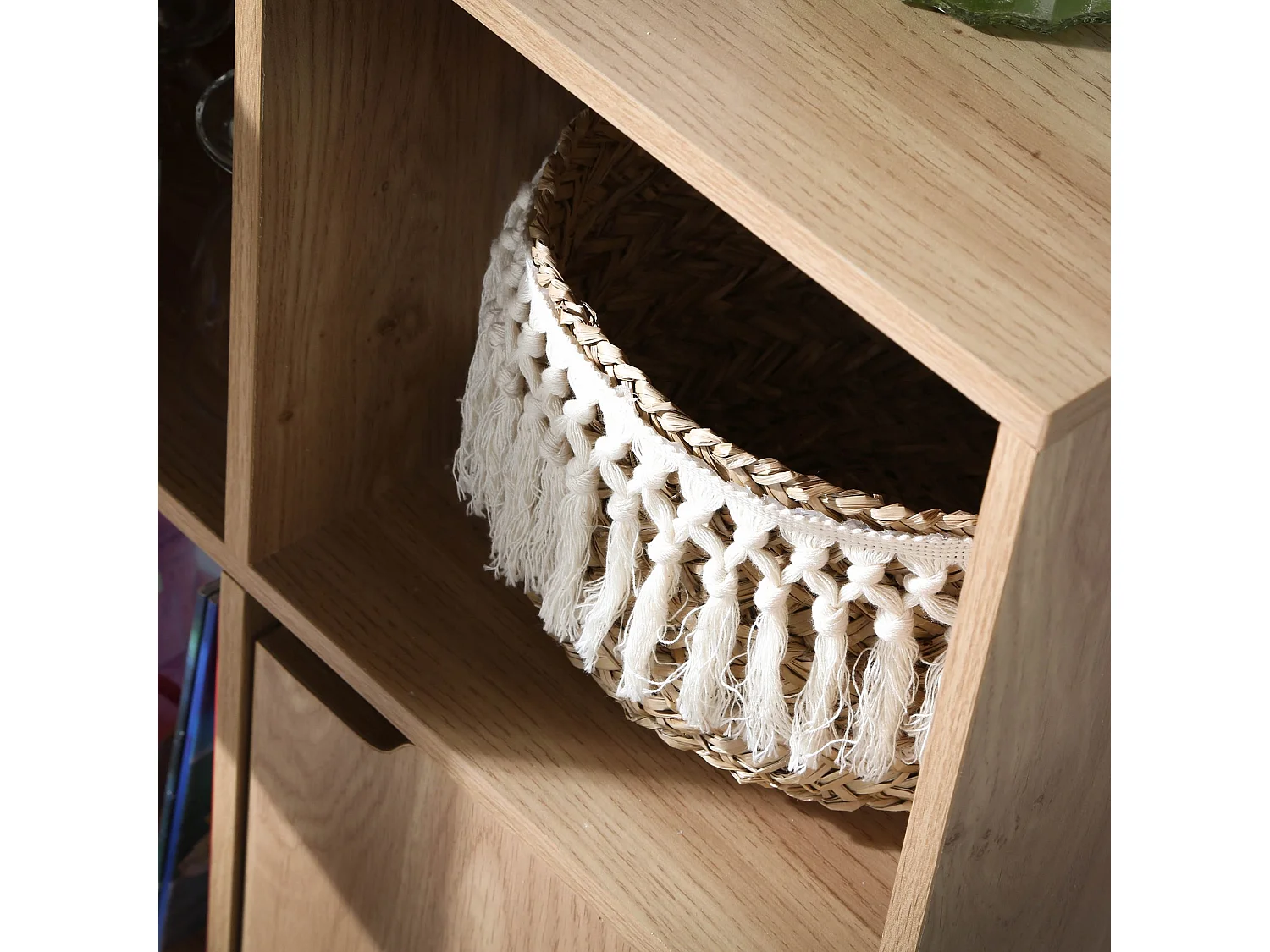 Meuble à 6 cases avec trois portes - Modu