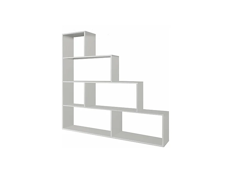 Treppenregal 6 Fächer Klum - H145 cm