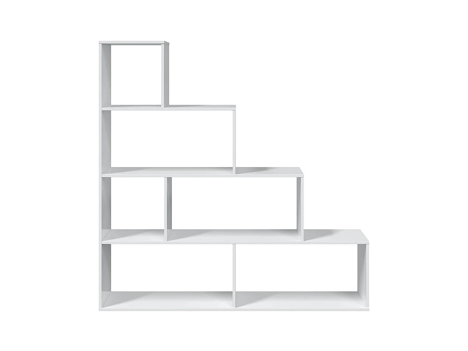 Estantería escalonada 6 compartimentos - A145 cm - Klum