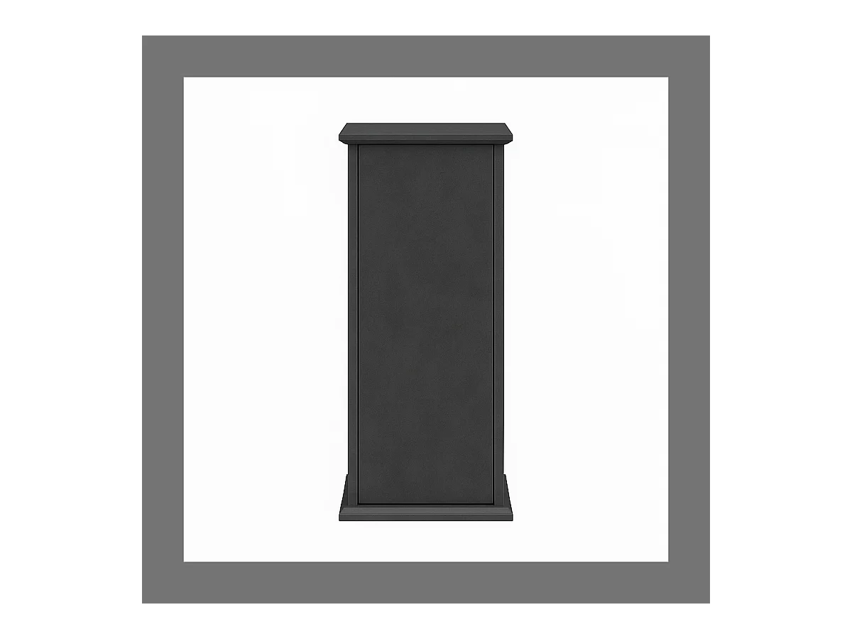Tavolino con Anta 88,5 cm Grigio