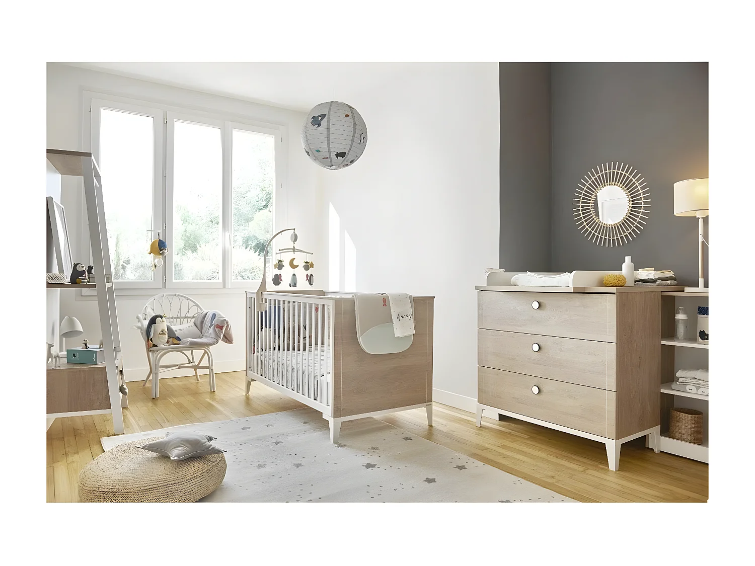 Pequeña biblioteca móvil Marcel - Fabricación Francesa