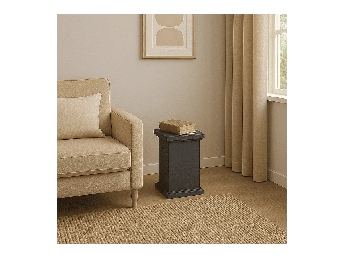 Accenttafel met deur 57,4 cm materakleurig