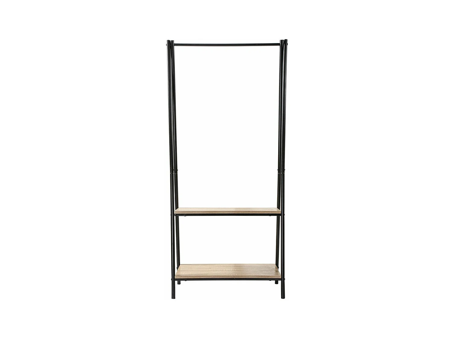 Portant 2 Étagères Style Industriel