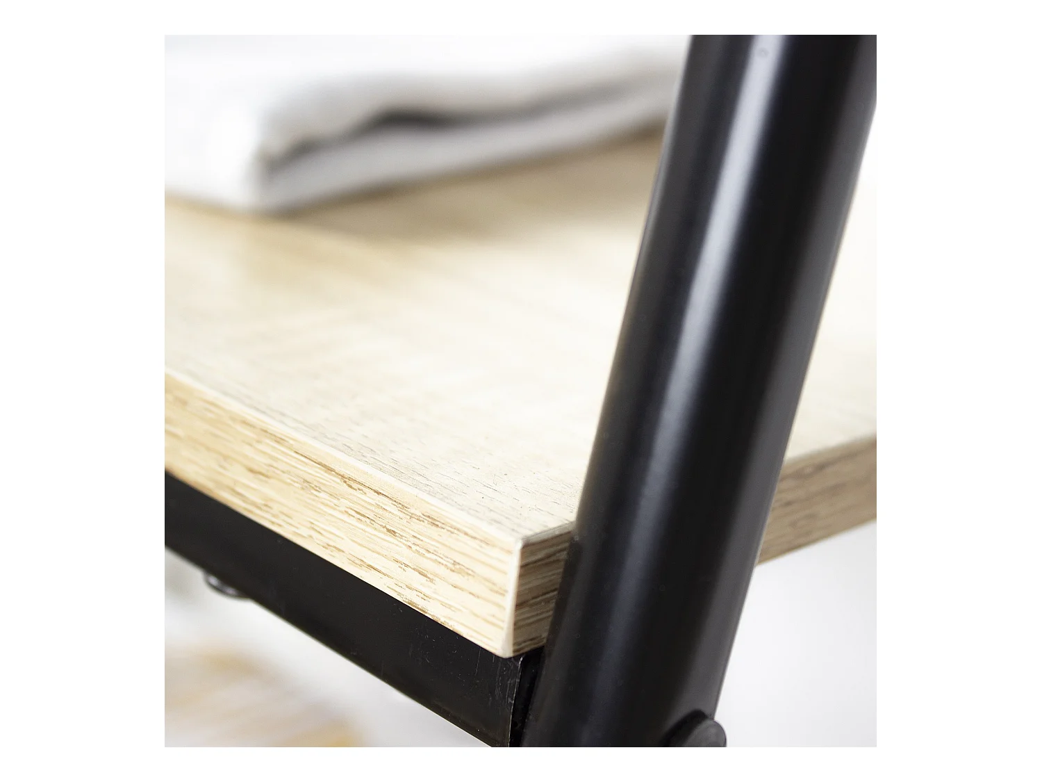 Portant 2 Étagères Style Industriel