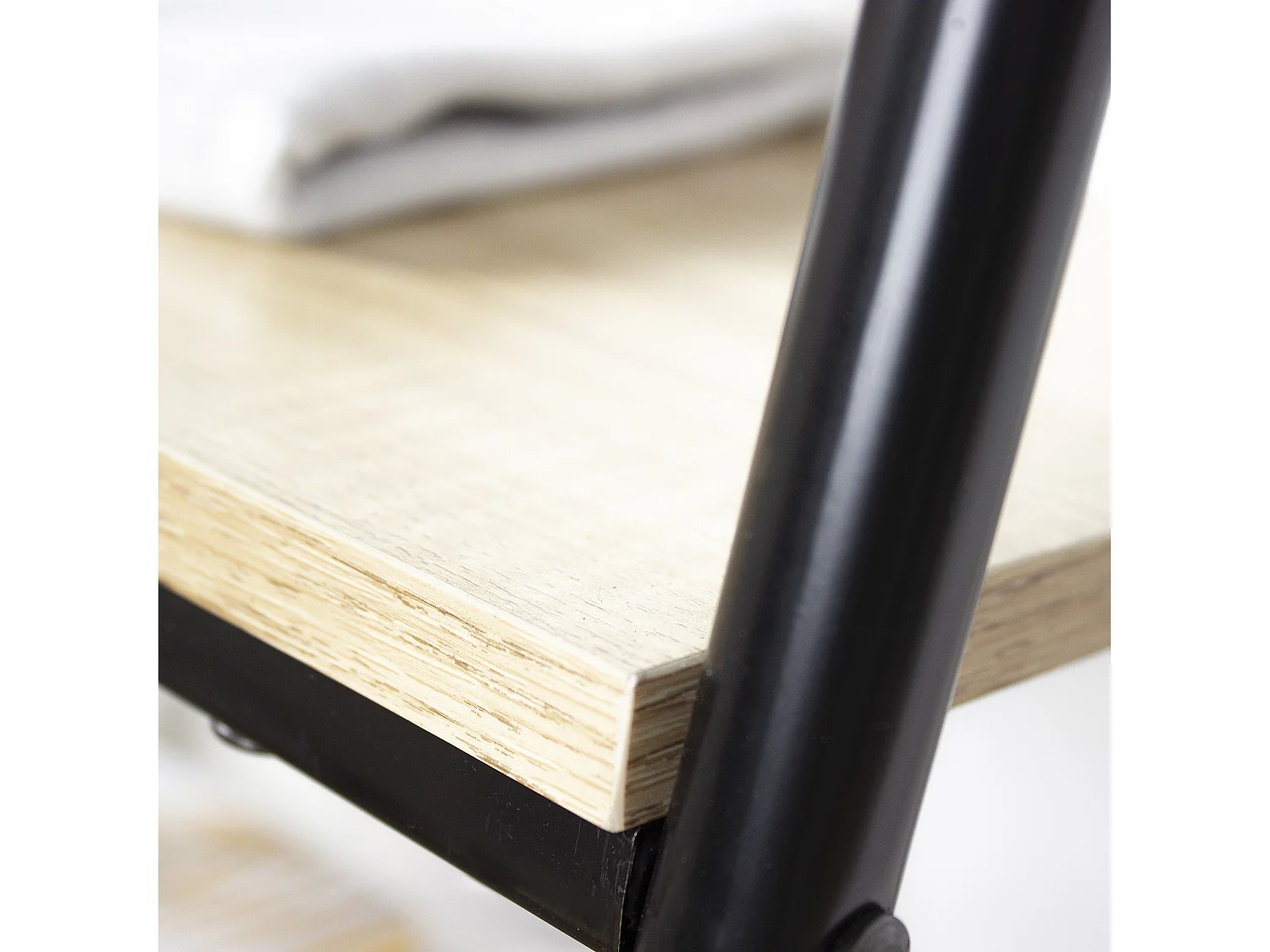 Portant 2 Étagères Style Industriel