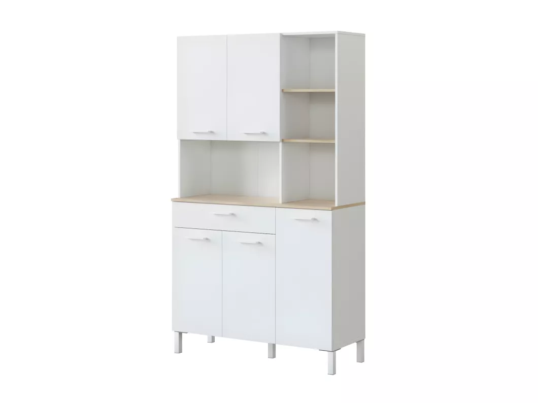 Kauf Unique Highboard mit 5 Türen und 1 Schublade Kira - H186 cm