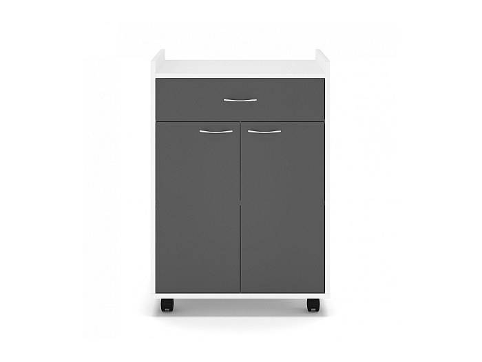 Meuble de Rangement Cuisine 2 Portes 1 Tiroir - Cooky