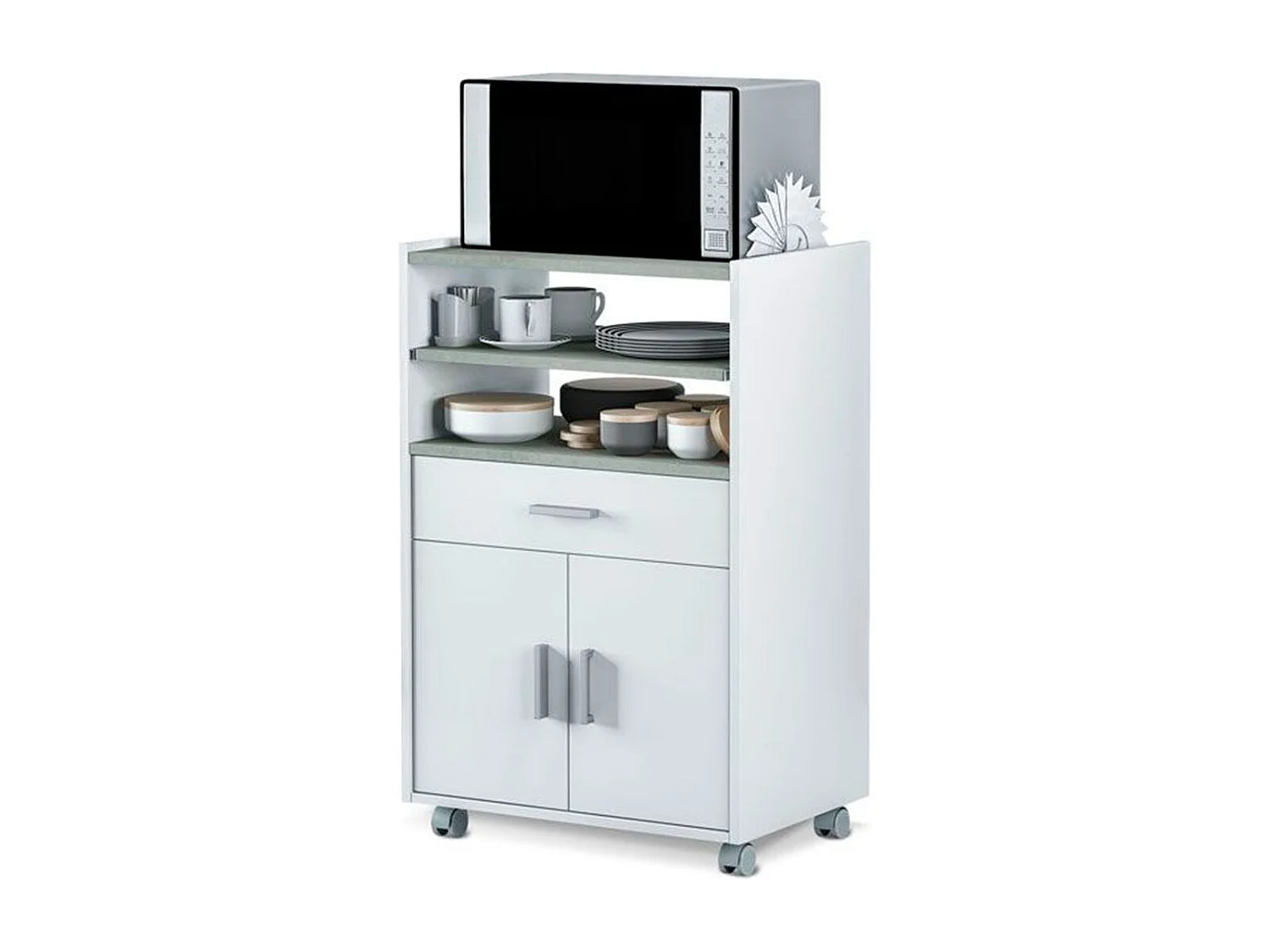 Desserte micro-ondes L59 cm
