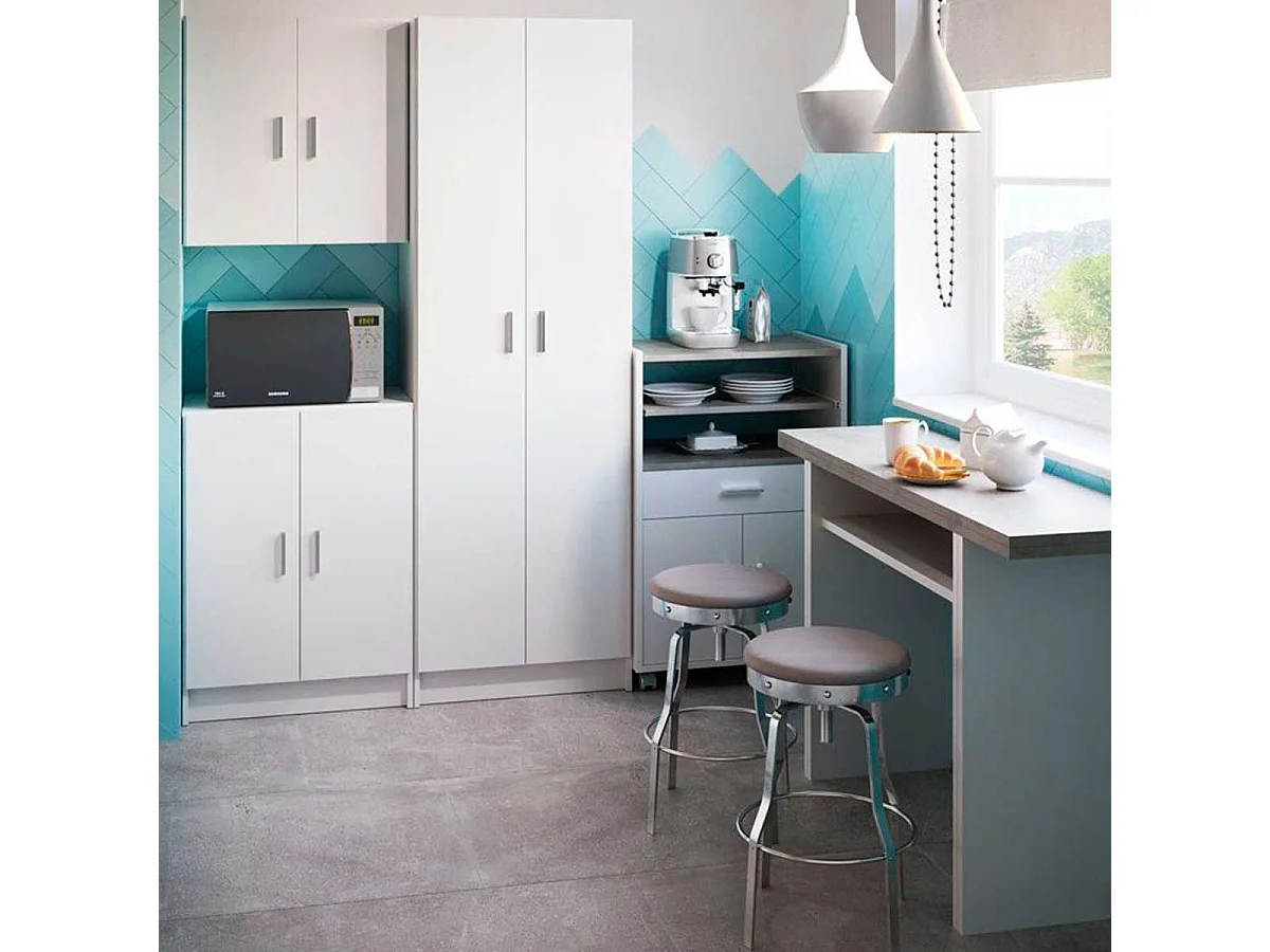 Desserte micro-ondes L59 cm