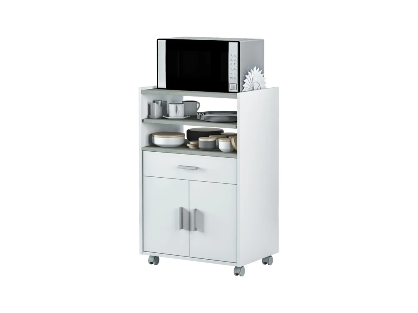 Desserte micro-ondes L59 cm