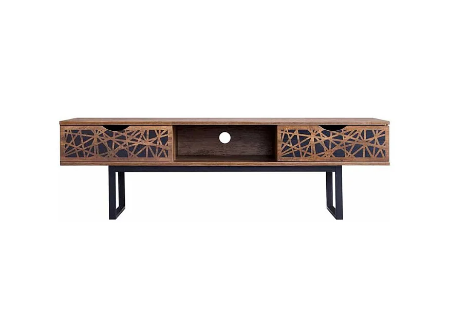 Meuble TV Design "Naella" 140cm Naturel